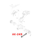 GodSpeed Project (GSP) Adjustable Rear Lower Control Arms Set - Ford Mustang (2005-2014)