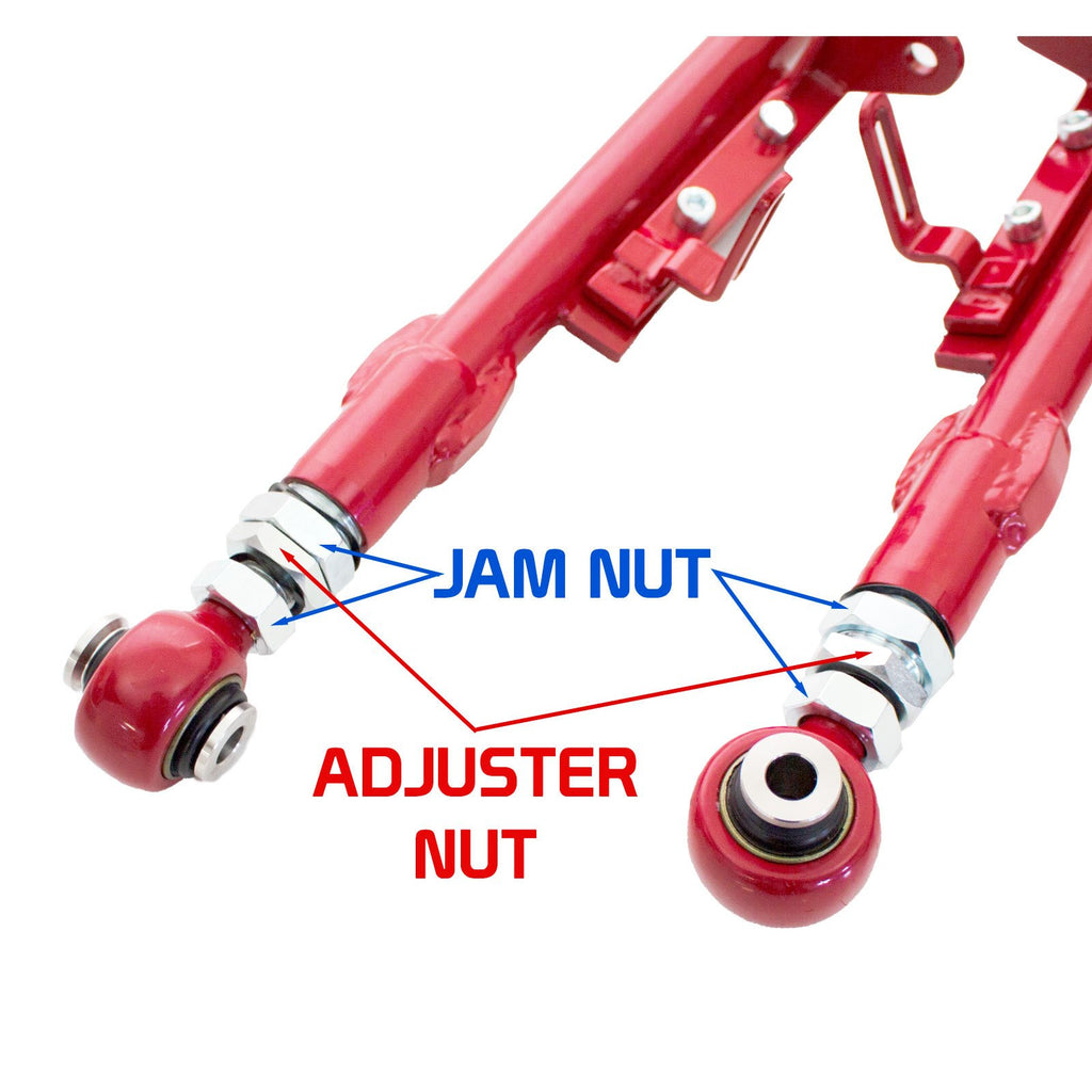 GSP GodSpeed Project - Lexus XF30 UCF30 LS430 2001-06 Adjustable Rear Lower Camber Arms