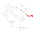 Godspeed Project AK-275-B adjustable rear lateral arms - Audi A5 / A5 Quattro / S5 / RS5 F5 (2018-2023), image 5