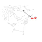 Godspeed Project AK-275-D adjustable rear lateral arms - Audi A4 Allroad B8 (2013-2016), image 5