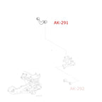AK-291-C Lexus RX AL20 rear upper camber control arms