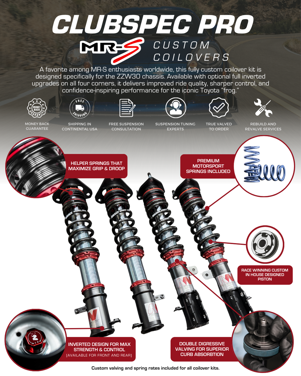ClubSpec Pro Toyota 2000–2007 MR-S