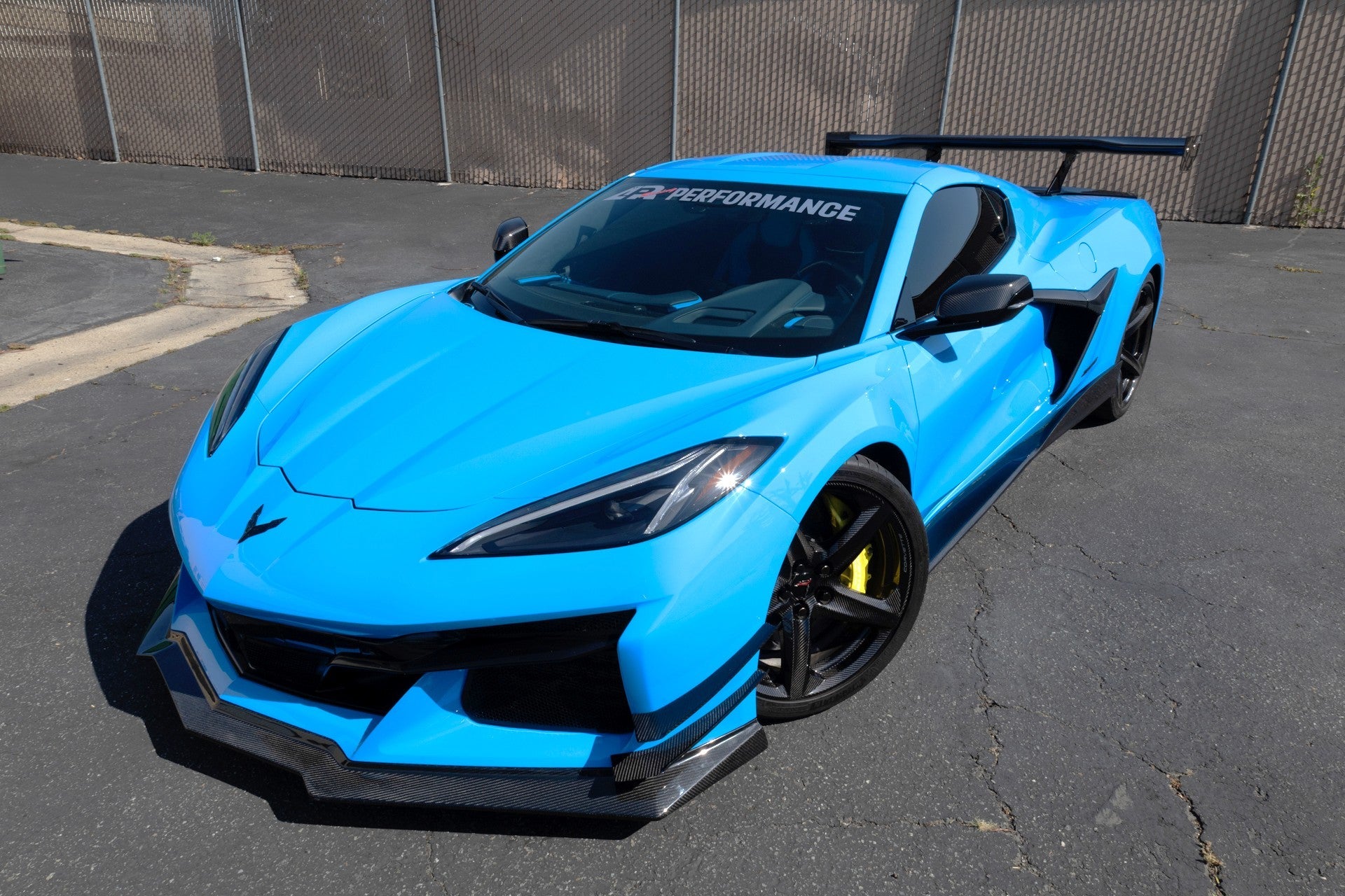 APR Performance FA-208806 Corvette C8 carbon fiber front splitter