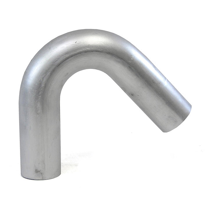 HPS 3.25 inch OD 135 Degree Bend 6061 Aluminum Elbow 16 Gauge w/ 3 1/2 inch CLR