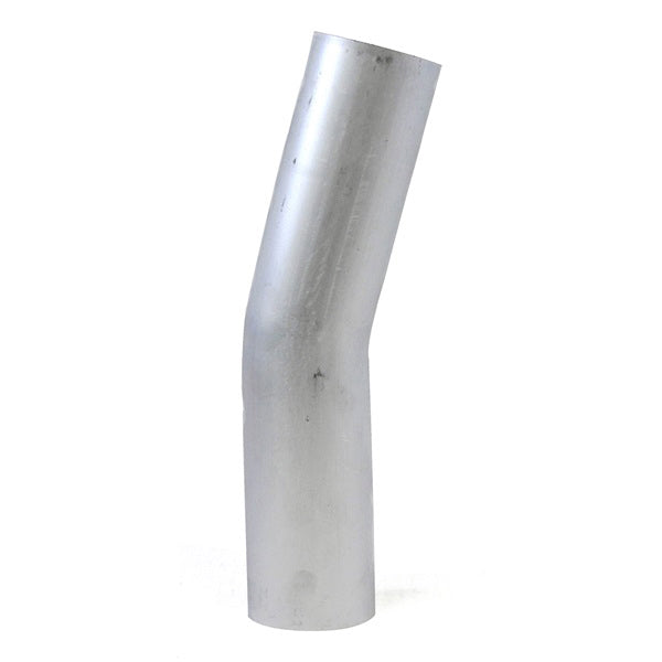 HPS 4 inch OD 15 Degree Bend 6061 Aluminum Elbow 16 Gauge w/ 5 1/2 inch CLR