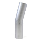 HPS 3.5 inch OD 15 Degree Bend 6061 Aluminum Elbow 16 Gauge w/ 5-5/8 inch CLR