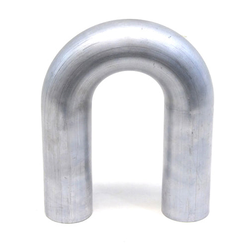 HPS 2.25 inch OD 180 Degree U Bend 6061 Aluminum Elbow 16 Gauge w/ 3.5 inch CLR