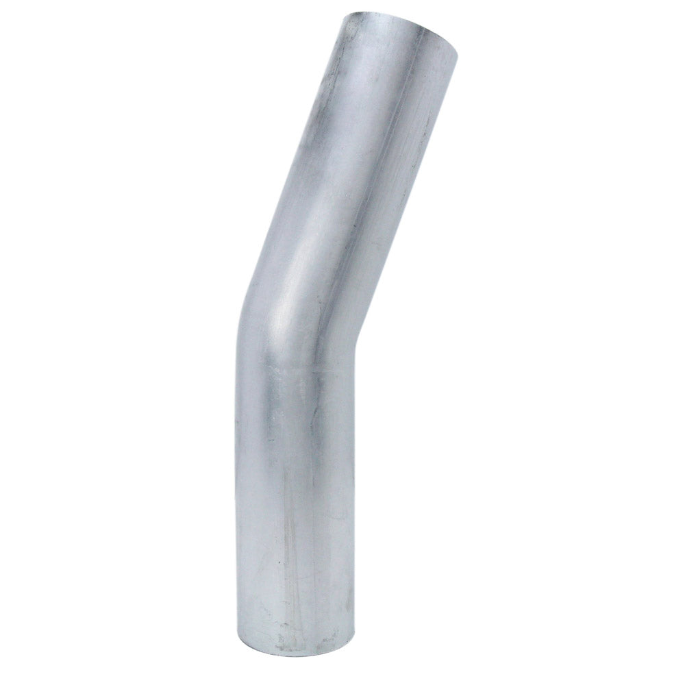 HPS 2 inch OD 20 Degree Bend 6061 Aluminum Elbow 16 Gauge w/ 3 1/8 inch CLR