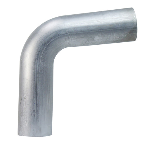 HPS 4.5 inch OD 80 Degree Bend 6061 Aluminum Elbow 15 Gauge w/ 6 inch CLR