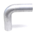 HPS 4.5 inch OD 90 Degree Bend 6061 Aluminum Elbow 12 Gauge w/ 6 inch CLR