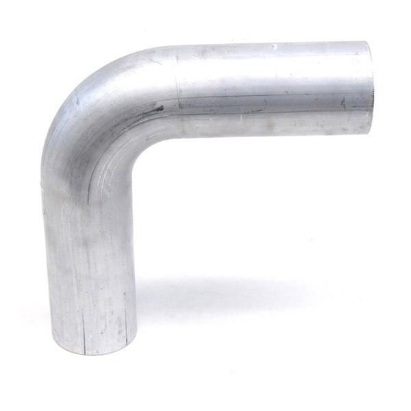 HPS 1-3/8 inch OD 90 Degree Bend 6061 Aluminum Elbow 16 Gauge w/ 2 1/2 inch CLR