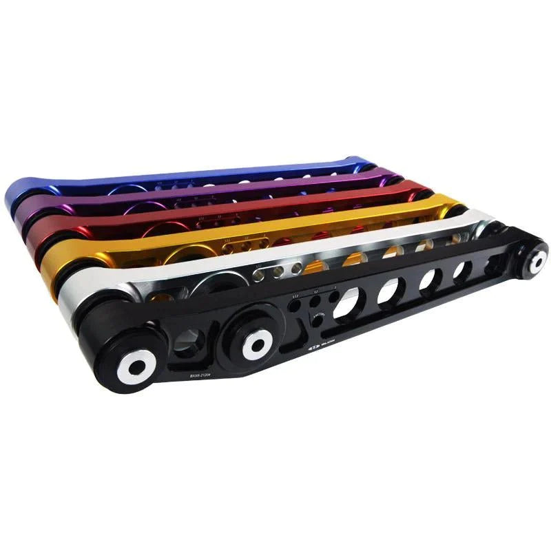 Blox Racing Billet Rear Lower Control Arms Set - Gold - Honda Civic EK (1996-2000)