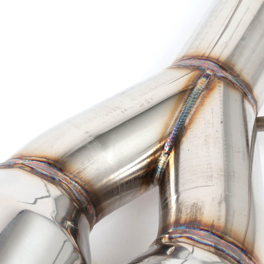 BLOX Racing T304 Muffler Delete / Axle Back - 2022+ WRX 4.0" - BLOX Racing
