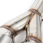 BLOX Racing T304 Muffler Delete / Axle Back - 2022+ WRX 4.0" - BLOX Racing