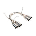 BLOX Racing T304 Muffler Delete / Axle Back - 2022+ WRX 4.0" - BLOX Racing