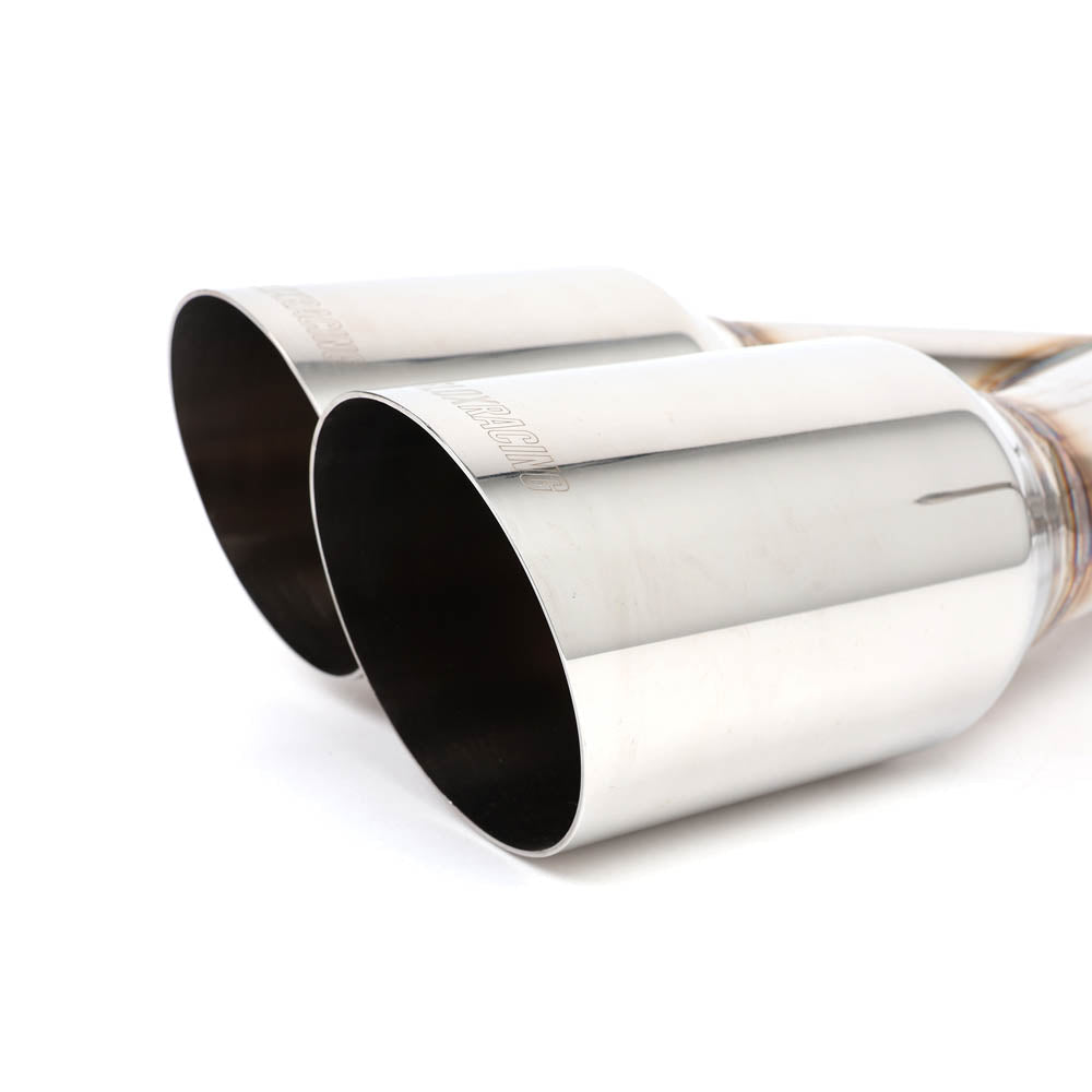 BLOX Racing T304 Muffler Delete / Axle Back - 2022+ WRX 4.0" - BLOX Racing