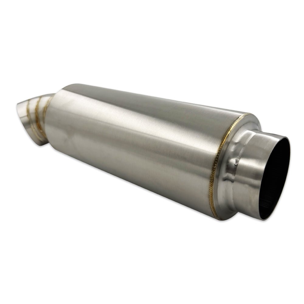 BLOX Racing Universal Street Muffler - 3.5" Turndown Tip - BLOX Racing