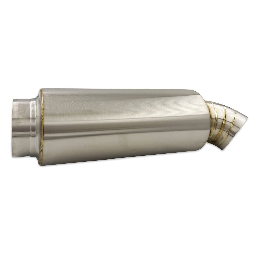 BLOX Racing Universal Street Muffler - 3.5" Turndown Tip - BLOX Racing
