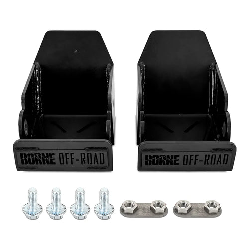 Mishimoto Borne Off-Road Rear Shock Skid Plates - Ford Bronco (2021+)