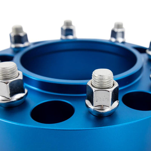 Mishimoto 1.00" / 25mm Borne Off-Road 6X139.7 Wheel Spacers - Blue - Ford Bronco (2021+)