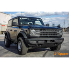 Mishimoto 2.00" / 50mm Borne Off-Road 6X139.7 Wheel Spacers - Black - Ford Bronco (2021+)