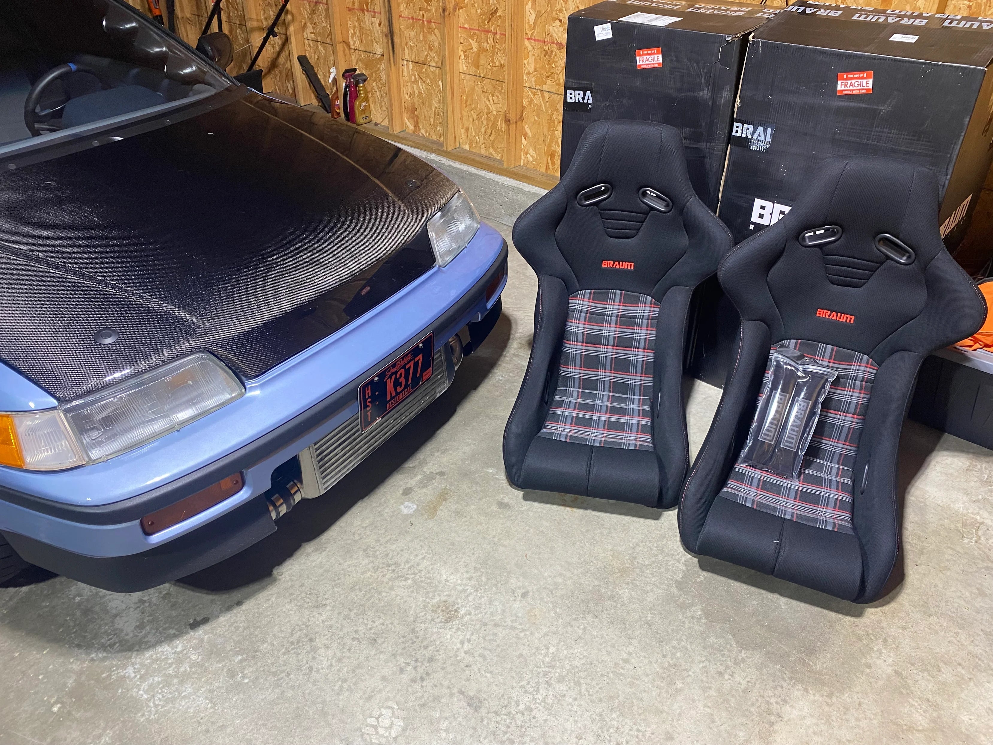 BRAUM FALCON-R composite racing seat