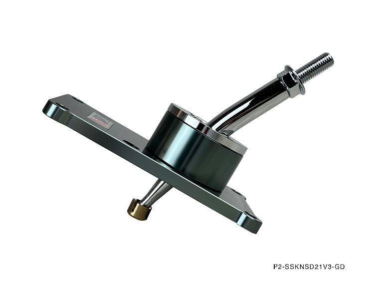 P2M V3 Quick Short Throw Shifter Bolt On - Datsun / Nissan D21 Hard Body Truck 4x2 - P2-SSKNSD21V3-GD