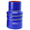 HPS 3 inch - 3.5 inch ID 6 inch Long High Temp 4-ply Reinforced Silicone CAC Coupler Hose Cold Side 76mm - 89mm ID 152mm Length