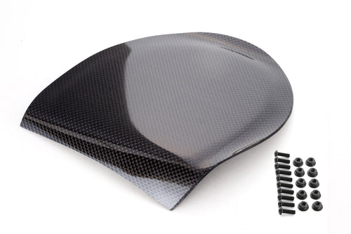 Tomei Carbon Fiber USDM Rear Driver Side Exhaust Bumper Cover - Ford Mustang EcoBoost Premium Coupe (2015+)