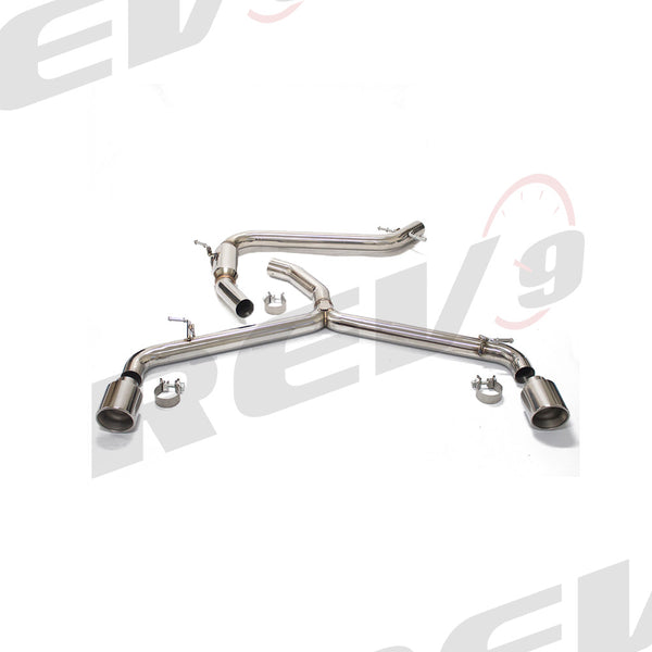 Rev9 Power Catback Exhaust Muffler Delete System - VW Golf GTI MK6 2.0T (2009-2014)