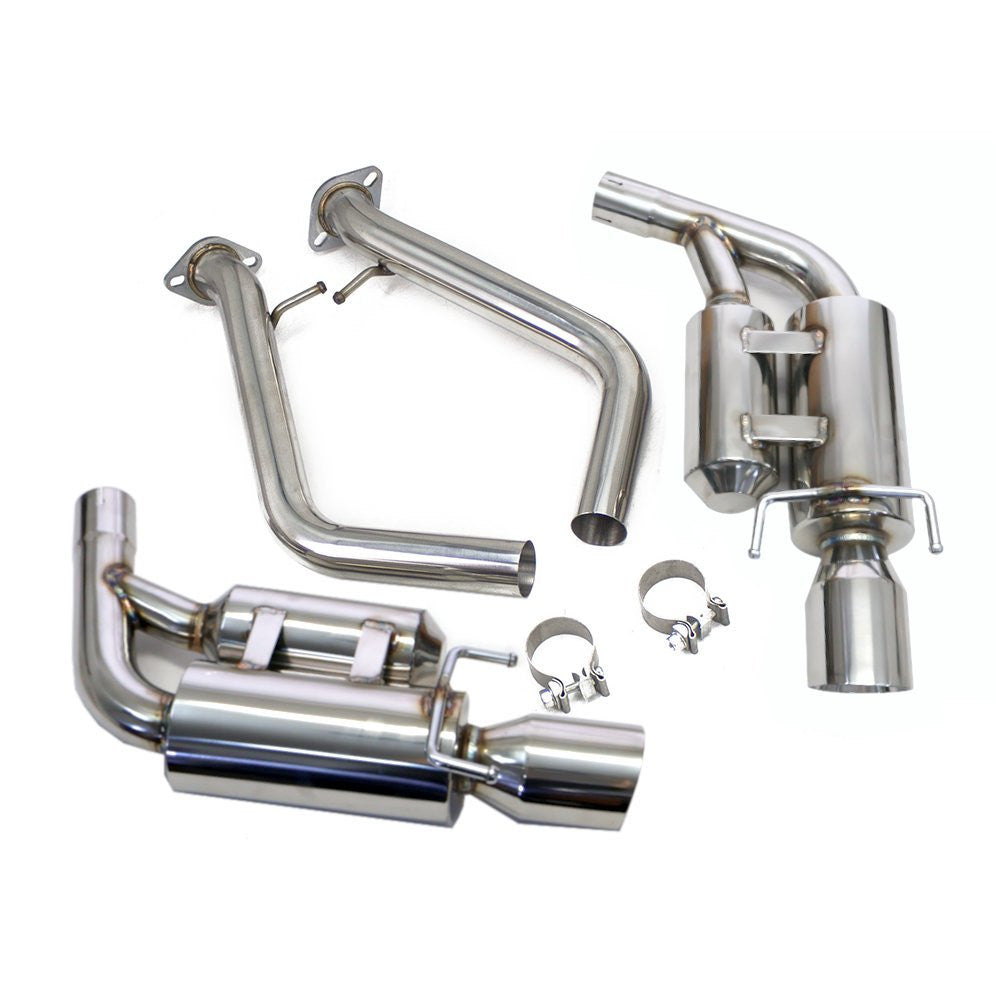 Rev9 Power FlowMaxx 60mm Pipe Stainless Axle-Back Exhaust System - Lexus IS (XE30) (2014-2024)