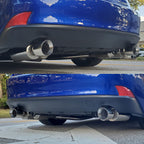 Rev9 Power FlowMaxx 60mm Pipe Stainless Axle-Back Exhaust System - Lexus IS (XE30) (2014-2024)