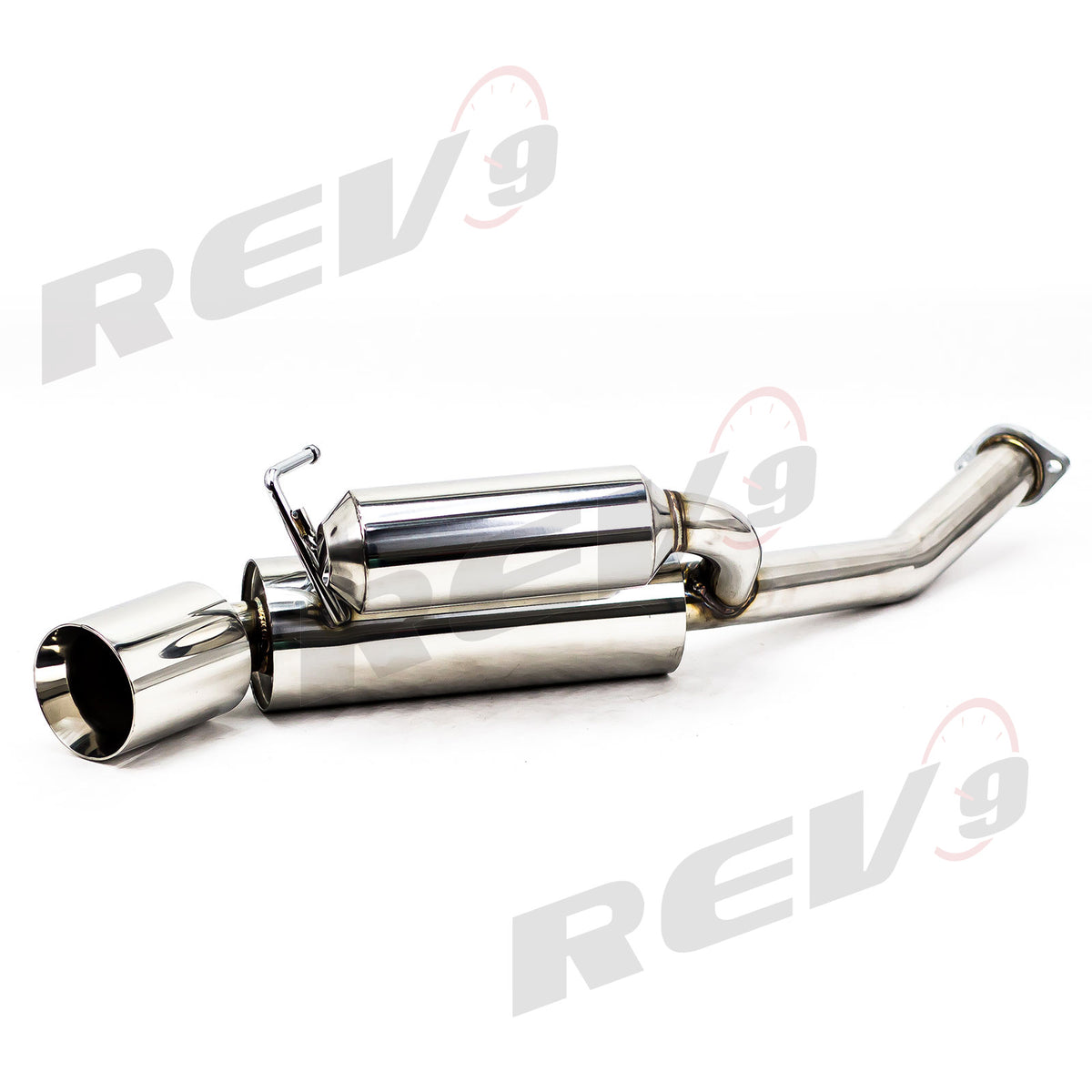 Rev9 Power Stainless Steel Dual Cat-Back Exhaust with Double Walled Muffler Tip - Nissan Z34 370Z (2009-2022)