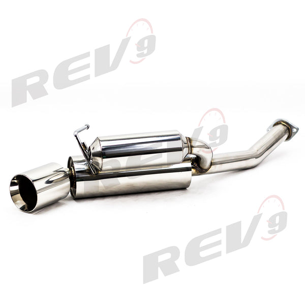 Rev9 Power Stainless Steel Dual Cat-Back Exhaust with Double Walled Muffler Tip - Nissan Z34 370Z (2009-2022)