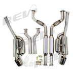 Rev9 Dual Cat-Back Exhaust - Nissan Z34 370Z (2009-2022)