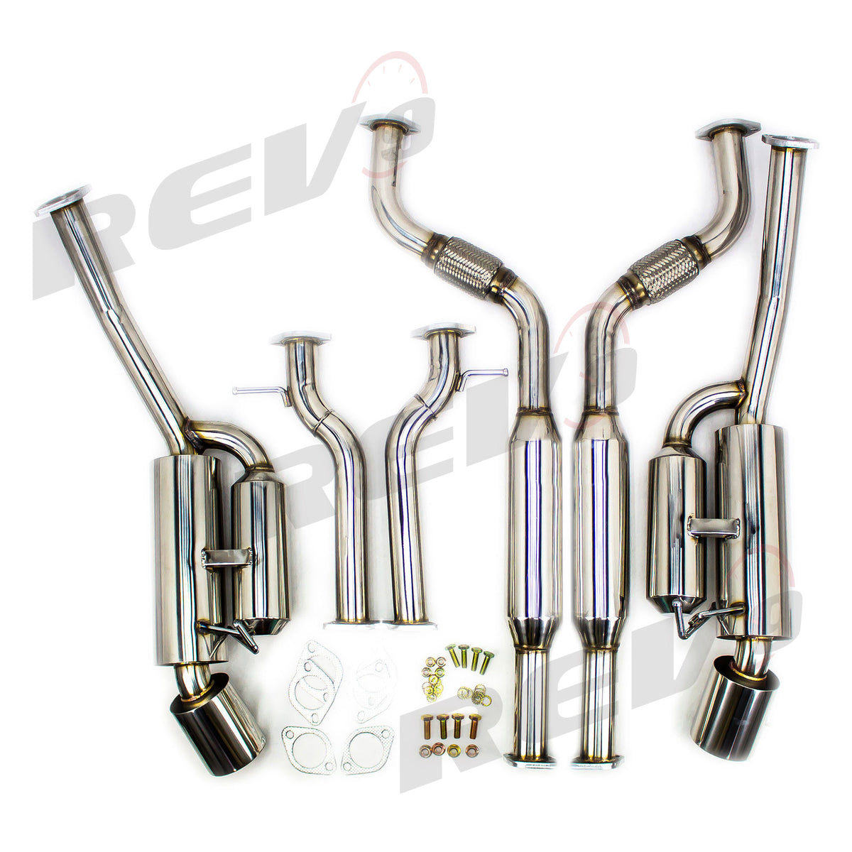 Rev9 Dual Cat-Back Exhaust - Nissan Z34 370Z (2009-2022)