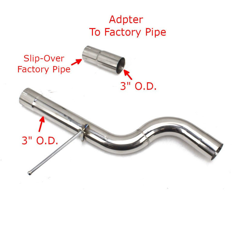 Rev9 Cat-Back Muffler Exhaust System - VW Golf GTI MK7.5 2.0T (2018-2021)