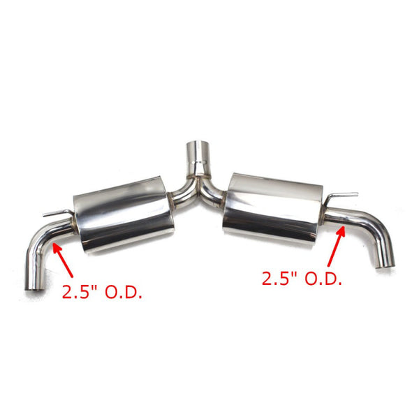 Rev9 Cat-Back Muffler Exhaust System - VW Golf GTI MK7.5 2.0T (2018-2021)
