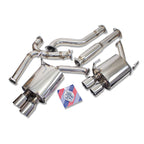 Rev9 FlowMaxx CB-083 cat-back quad-tip exhaust for 2022-2026 Subaru WRX VB