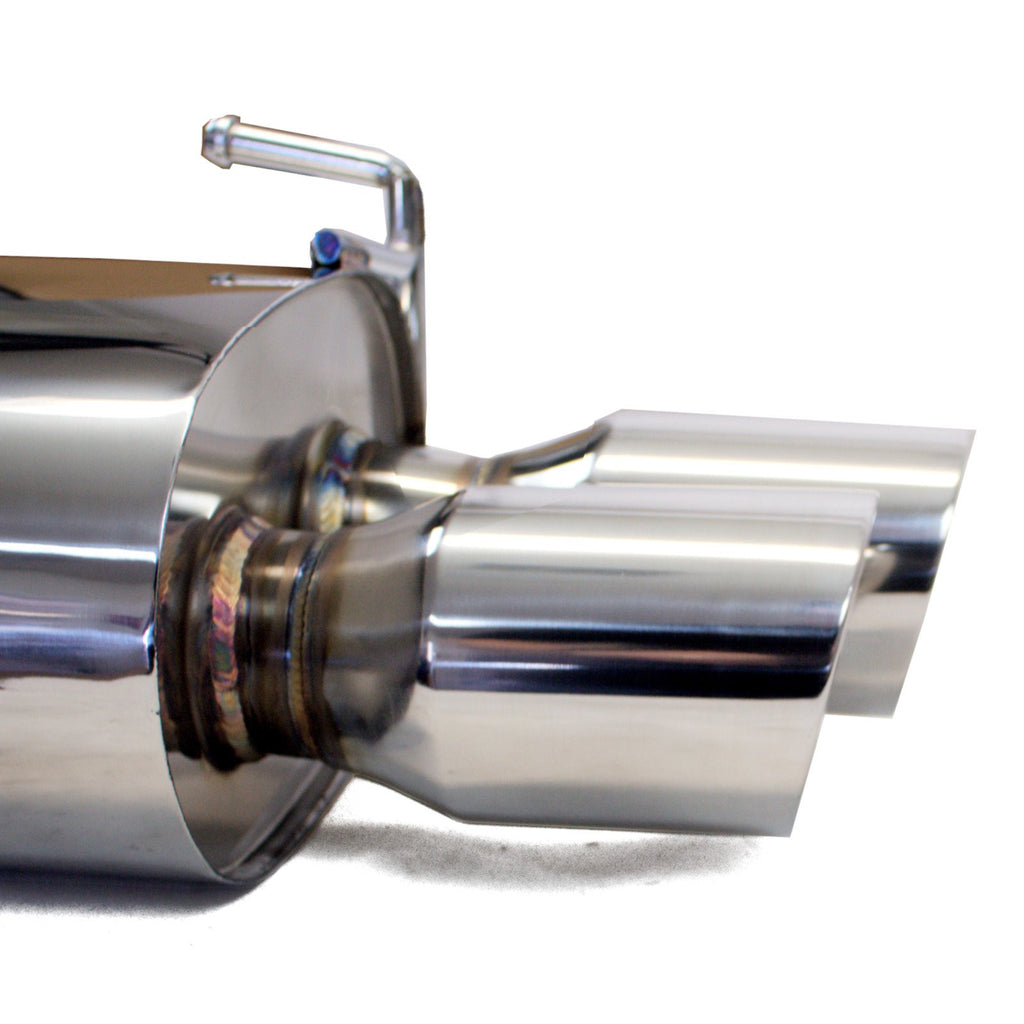Rev9 FlowMaxx CB-083 cat-back quad-tip exhaust for 2022-2026 Subaru WRX VB - view 5