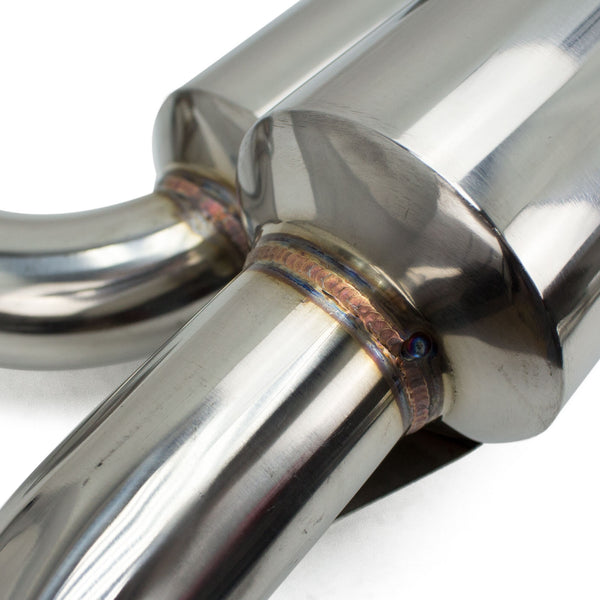 Rev9 Power Axle-Back FlowMaxx Stainless Exhaust System - Infiniti Q50 2014-23 (60mm Pipe)