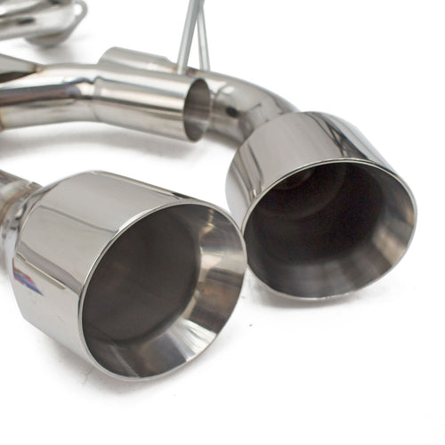 Rev9 Power Axle-Back FlowMaxx Stainless Exhaust System - Infiniti Q50 2014-23 (60mm Pipe)