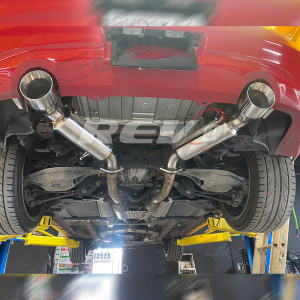 Rev9 Power FlowMaxx Stainless Axle-Back Exhaust System - Infiniti G37 Coupe (V36) 2008-13