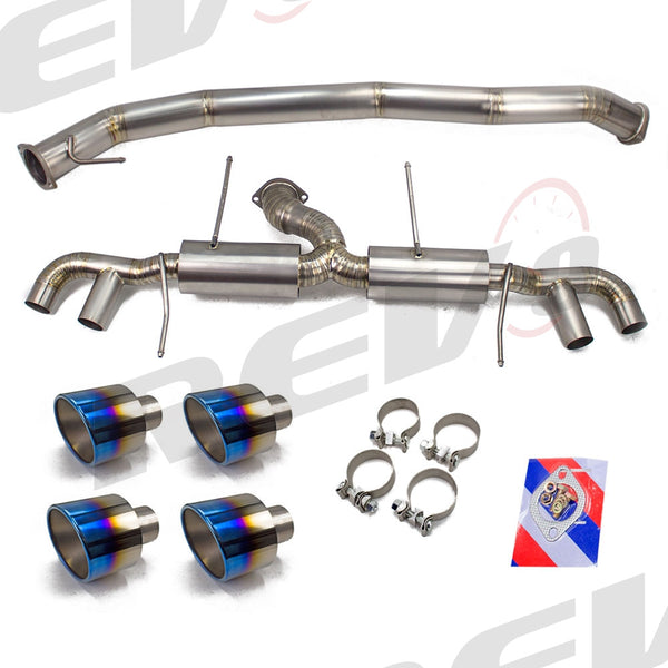 Rev9 Power Titanium Catback Exhaust System - Nissan R35 GT-R (2009-17)