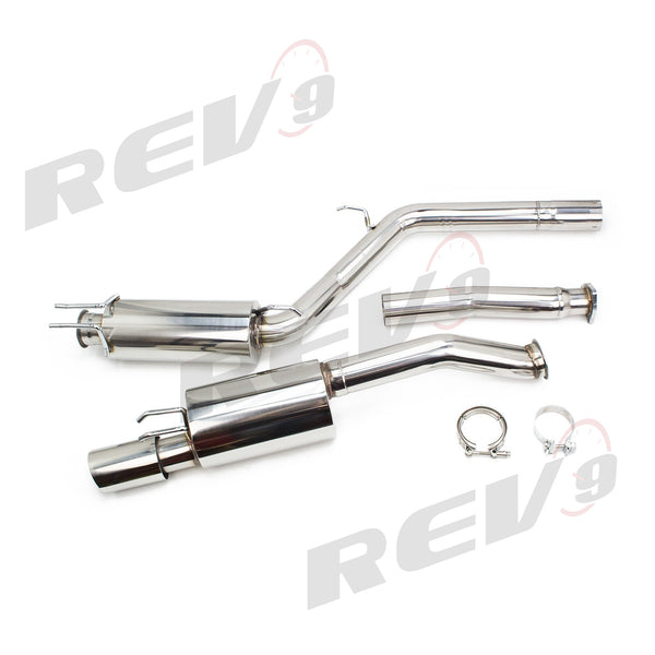 Rev9 Power Flow Maxx Race Version Catback Exhaust System - Honda Civic Si FA/FG (2006-2011)