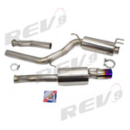 Rev9 Power FlowMaxx Titanium Catback Exhaust Kit - Race Version 3" Pipe - Honda Civic Si [FA5/FG1] (2006-11)