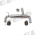 Rev9 Power FlowMaxx Stainless Axle-Back Sports Muffler Exhaust System w/ Carbon Fiber Tip - BMW 335i / 335i xDrive Sedan (F30) 2012-15