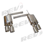 Rev9 Power FlowMaxx Stainless Quad Tip Cat-Back Exhaust System - Honda Accord 1.5L / 2.0L (CV) 2018-22