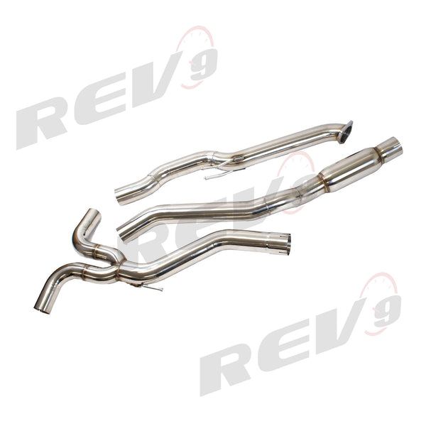 Rev9 Power FlowMaxx Stainless Quad Tip Cat-Back Exhaust System - Honda Accord 1.5L / 2.0L (CV) 2018-22