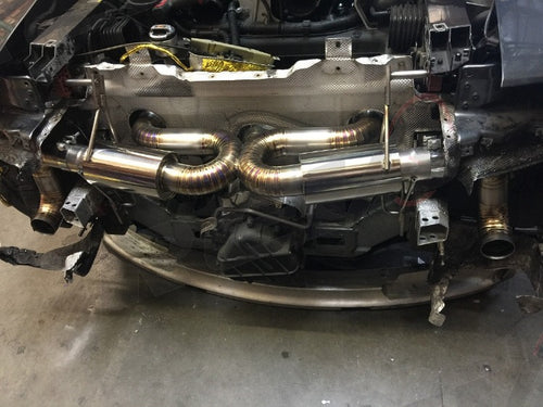 Rev9 Power Titanium Cat-Back Exhaust System - Sports Muffler - Audi R8 (Type 42) 4.2L V8 2008-14